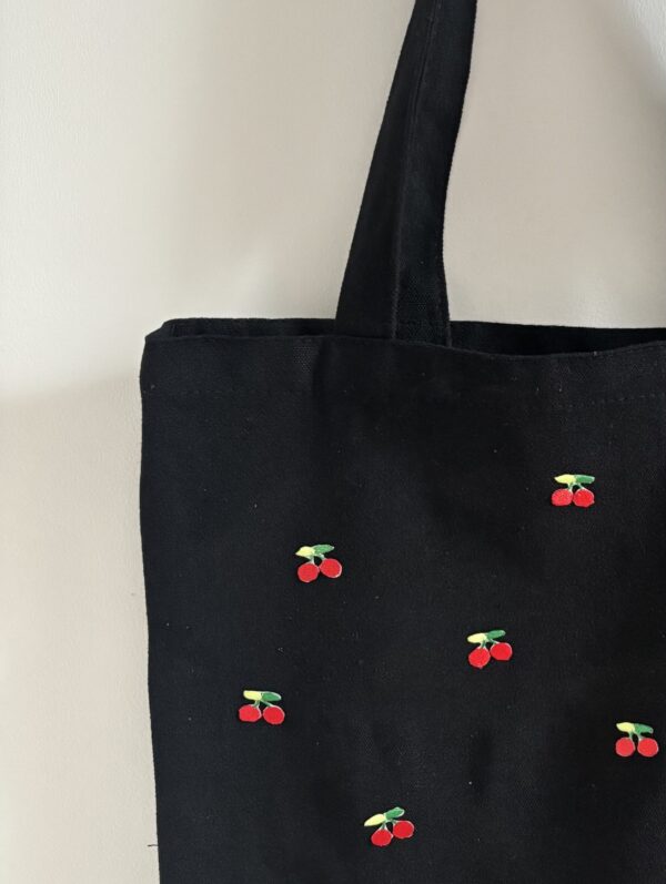 Tote bag noir – Image 2
