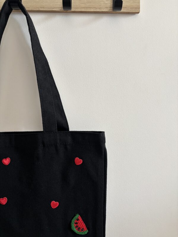 Tote bag noir – Image 3