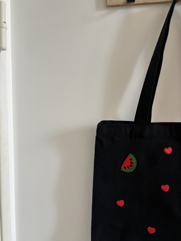 Tote bag noir – Image 2