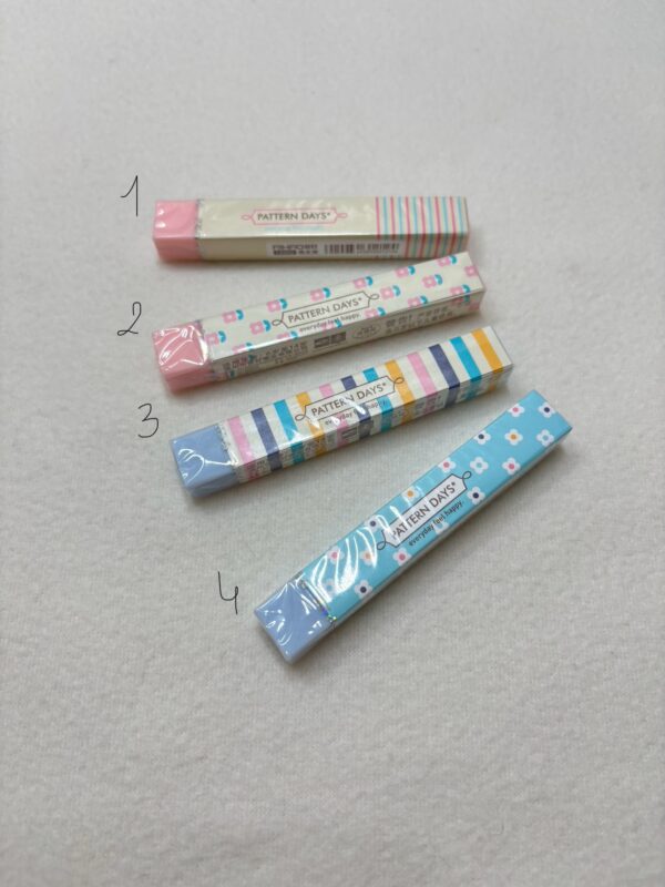 Gommes girly